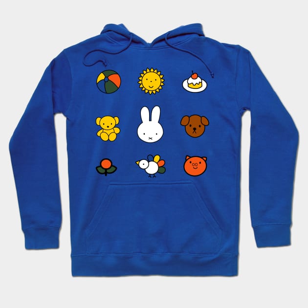 Miffy Medley Hoodie by FoxtrotDesigns